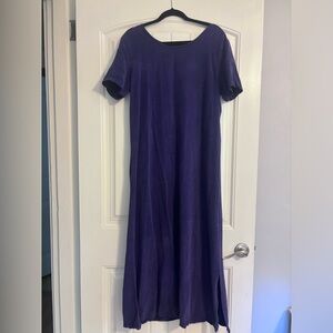 Vintage Purple Maxi Dress
